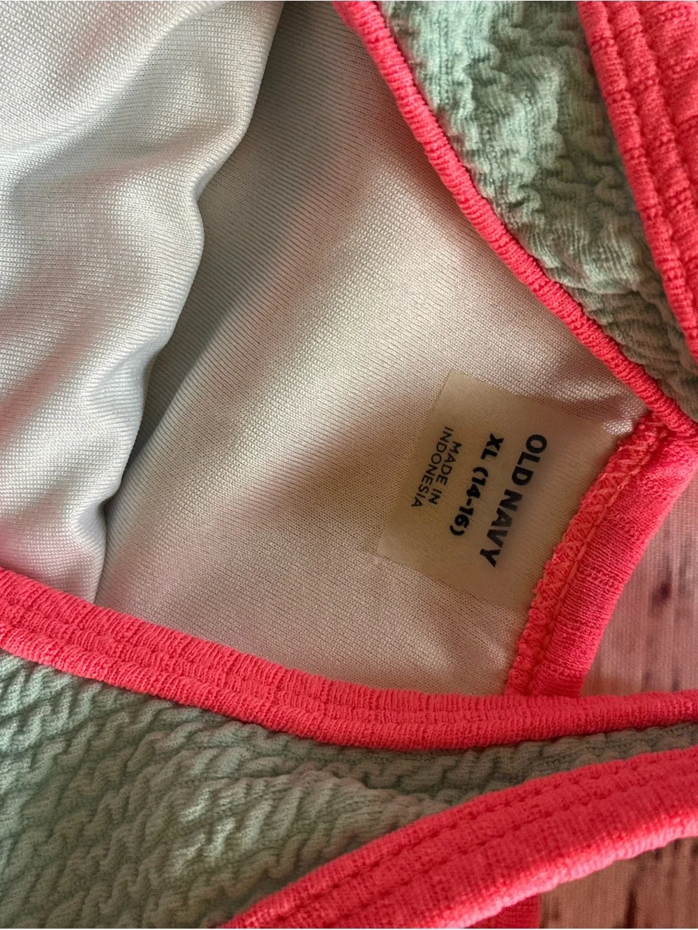 Old Navy One-Piece Swimsuit Size XL 14/16